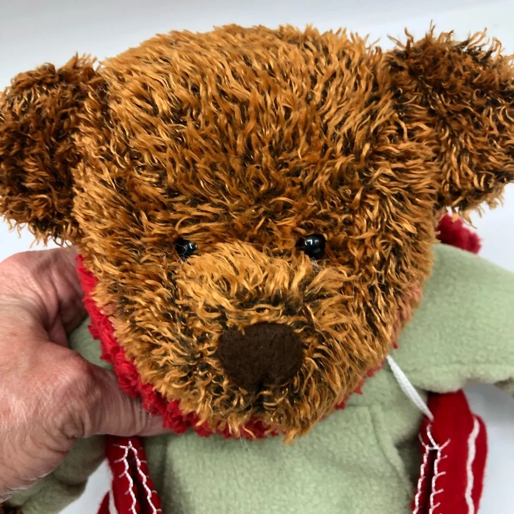 Vintage 2002 Hallmark Teddy Mittens 100th Anniversary of the Teddy Bear Plush